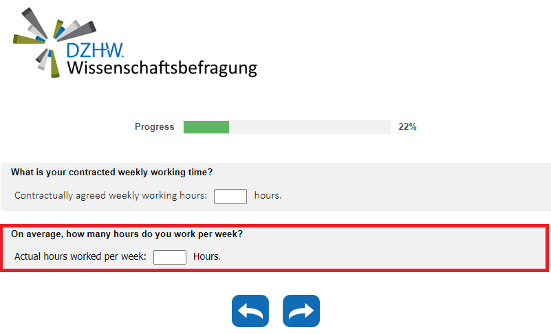 On average, how many hours do you work per week?