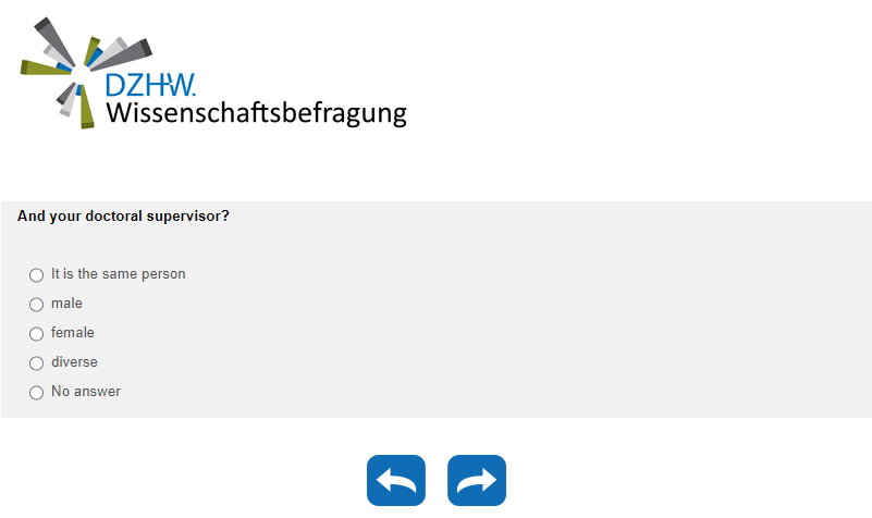 And your doctoral supervisor?