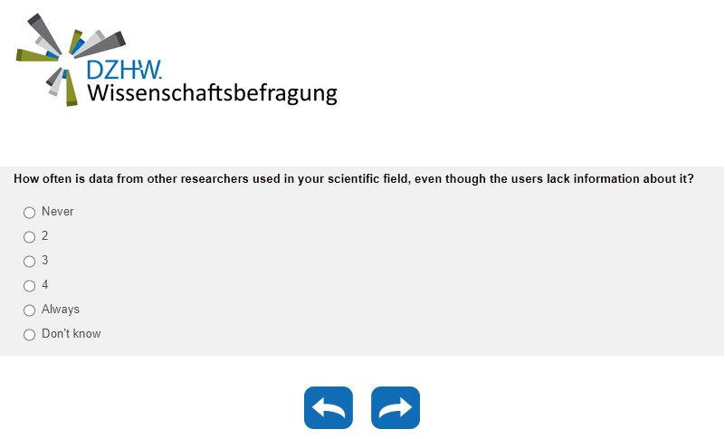 How often is data from other researchers used in your scientific field, even though the users lack information about it?