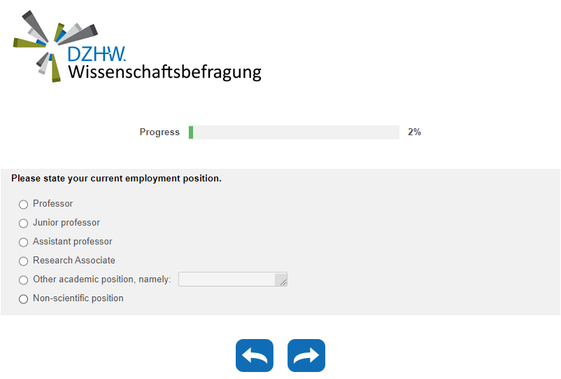 Please state your current employment position.