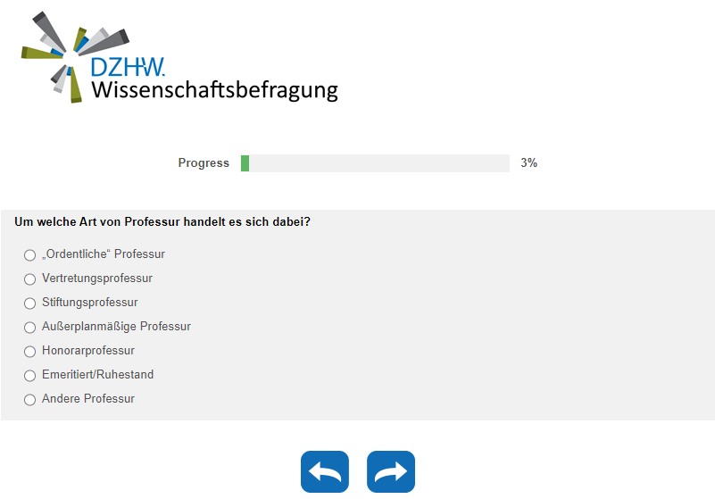 Um welche Art von Professur handelt es sich dabei?