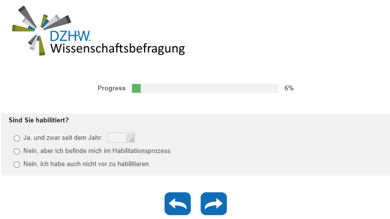 Sind Sie habilitiert?