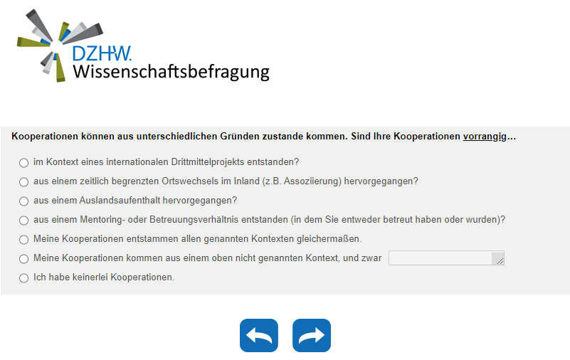 Sind Ihre Kooperationen vorrangig…
