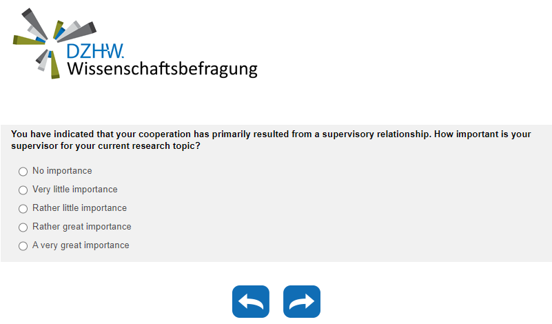 How important is your supervisor for your current research topic?