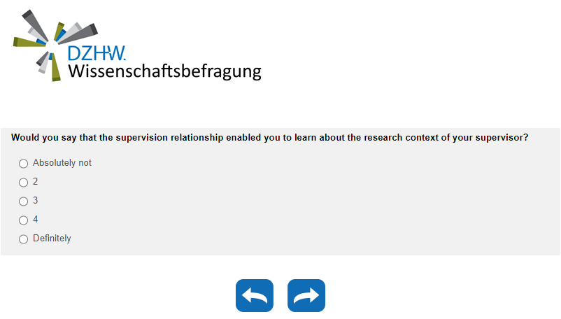Would you say that the supervision relationship enabled you to learn about the research context of your supervisor?