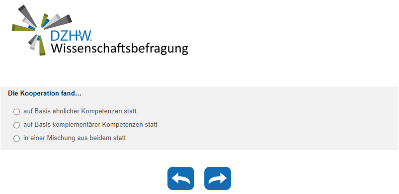 Die Kooperation fand…