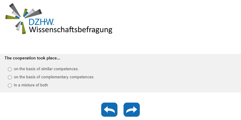 The cooperation took place...