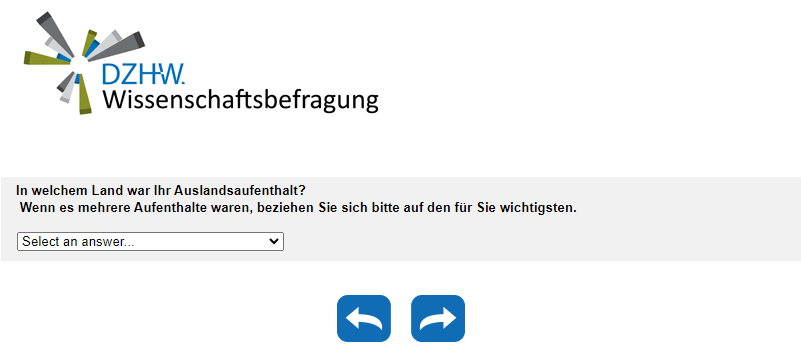 In welchem Land war Ihr Auslandsaufenthalt?