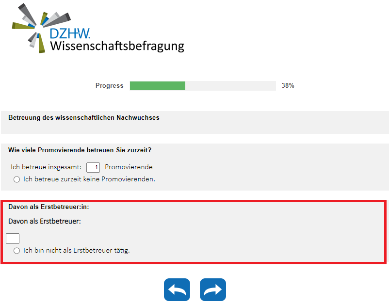 Davon als Erstbetreuer:in:/Davon als Erstbetreuer: