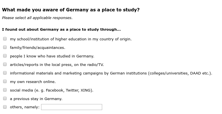 What made you aware of Germany as a place to study? I found out about Germany as a place to study through …